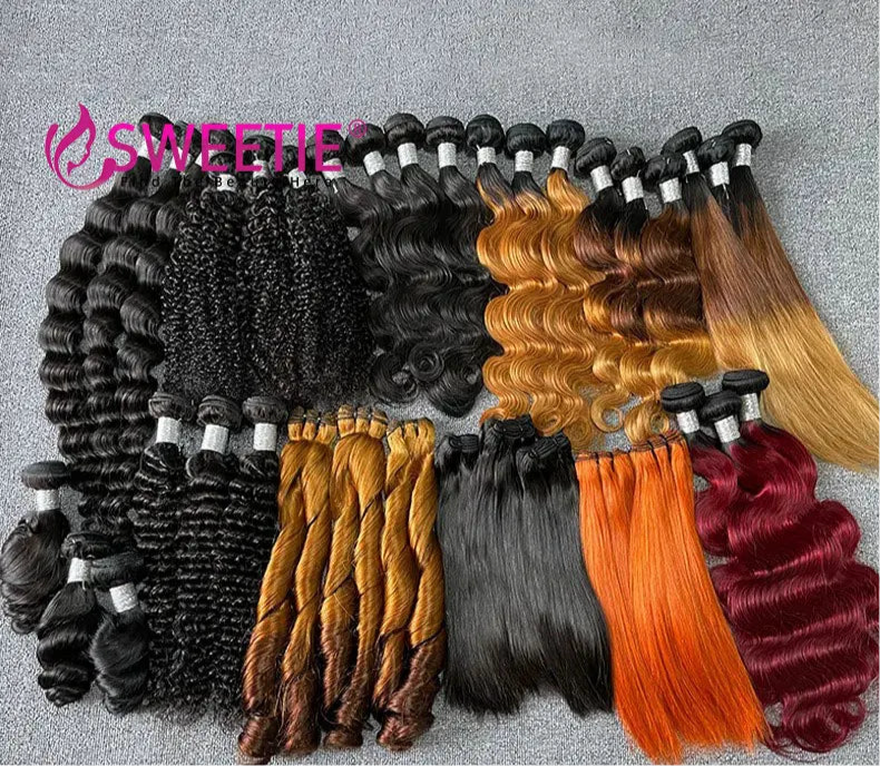 12A Burmese Pix Curls Human Hair Bundles Deals Vietnamese Raw Human Virgin Hair Weave Bundle Ocean Spiral Curly Hair Bundles