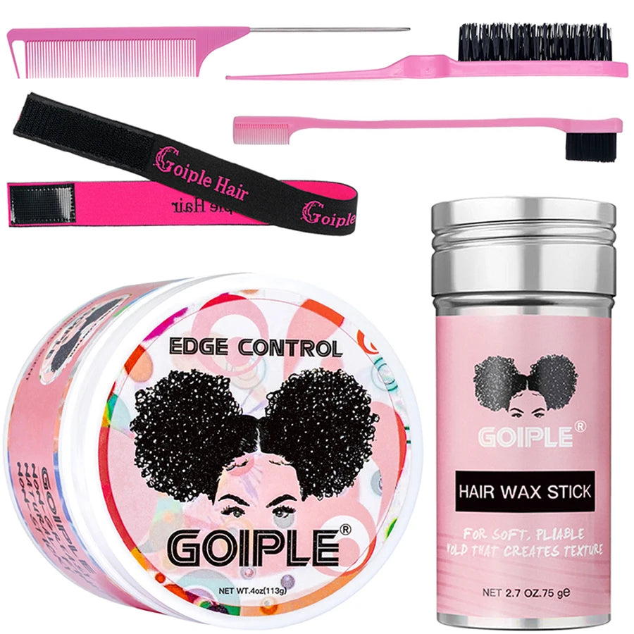Waterproof Lace Glue Kit Glueless Lace Melting Spray Wig Adhesive Extra Hold For Lace Front Hair Glue Edge Control Wax Stick