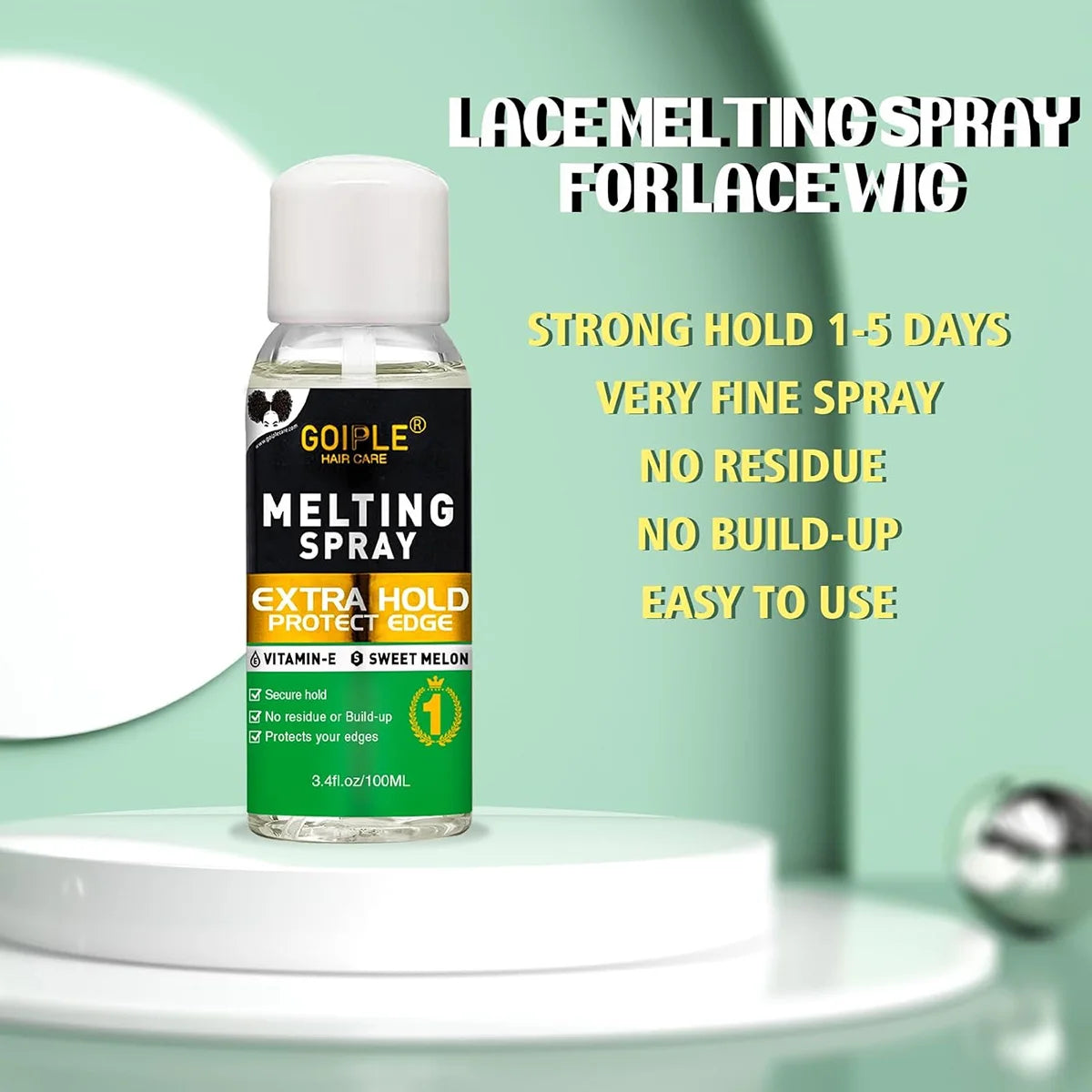 Waterproof Lace Glue Kit Glueless Lace Melting Spray Wig Adhesive Extra Hold For Lace Front Hair Glue Edge Control Wax Stick
