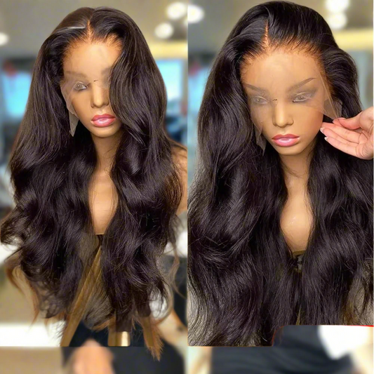250% 30-36inch Body Wave 13x6 Hd Frontal Human Hair Pre-plucked Lace Brazilian Remy 13x4 Front Wig 4x4 Closure With Hd Full Lace